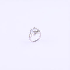 Silver Radiant Grace Ring