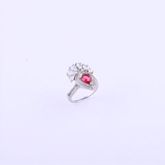 Regal Ruby Crown Ring